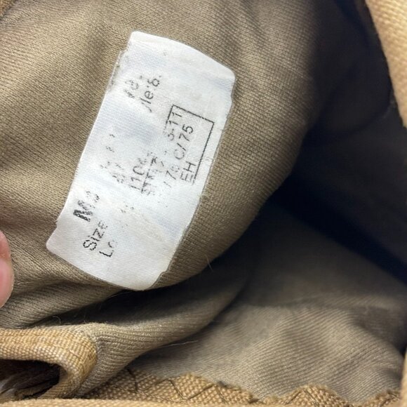 McRae Military Combat Boots Tan Suede Hot Weather Mens Army Size 12R Made In USA - Picture 11 of 12